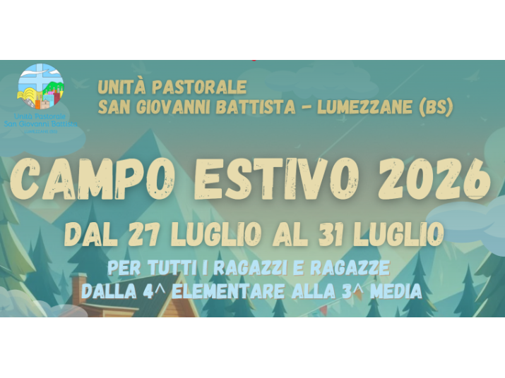 CAMPO ESTIVO 2026